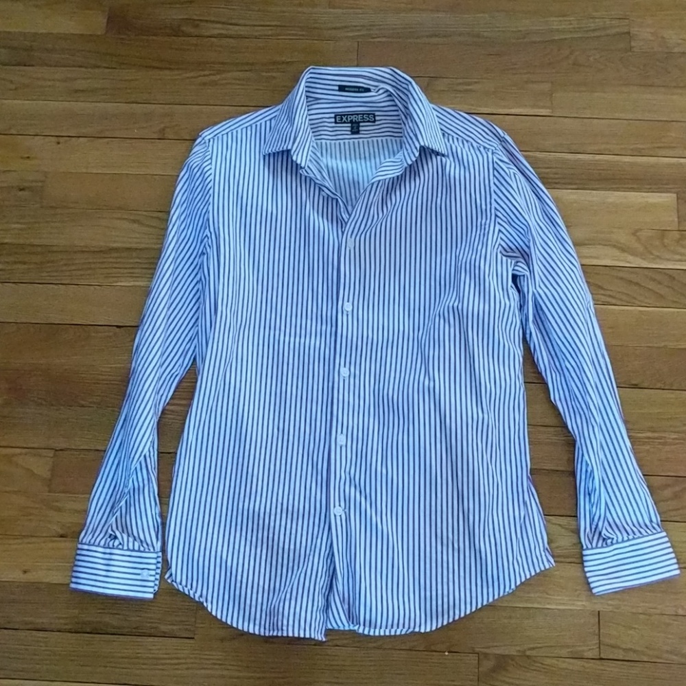 **3 for $10** Express men's modern fit shirt